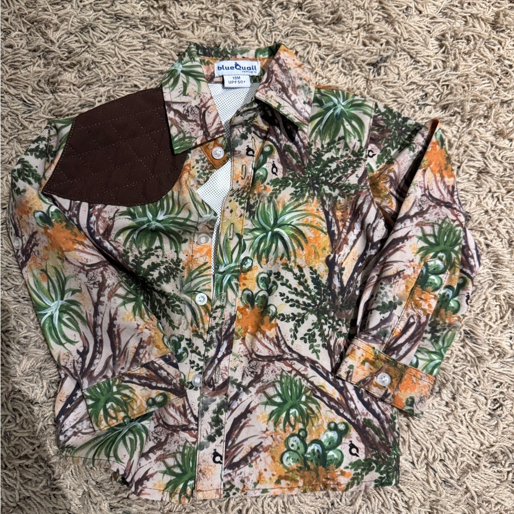 Blue Q toddler Camouflage shirt
